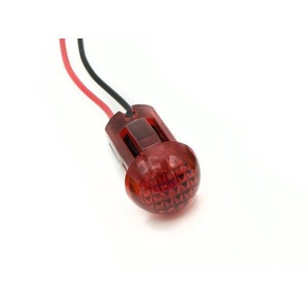 DIALIGHT Led Panel Mount Indicators 0.5In Snapin Pcb Domed Red 655-2104-103F